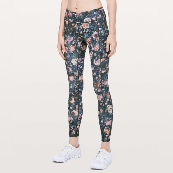 Lululemon Speed Up Tight *28" in Frosted Rose Multi Size 6 - Picture 1 of 9